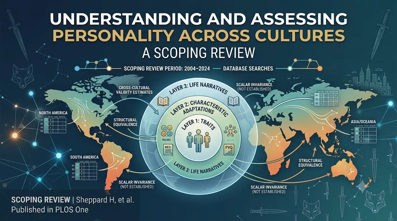 Understanding and assessing personality across cultures: A scoping review
